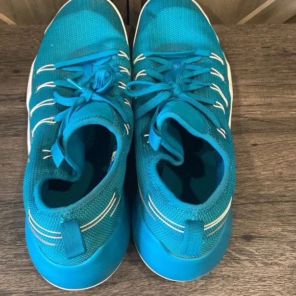 Nike Hypershift Turquoise Blue Athletic Sneakers size 17 - Picture 6 of 8